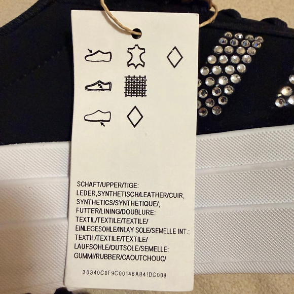 Adidas VL Court Bold J – Rhinestone - Youth 6 - Women’s 7.5 - Picture 7 of 11